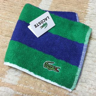 ラコステ(LACOSTE)の【新品＊未使用】LACOSTEハンカチ (ハンカチ)