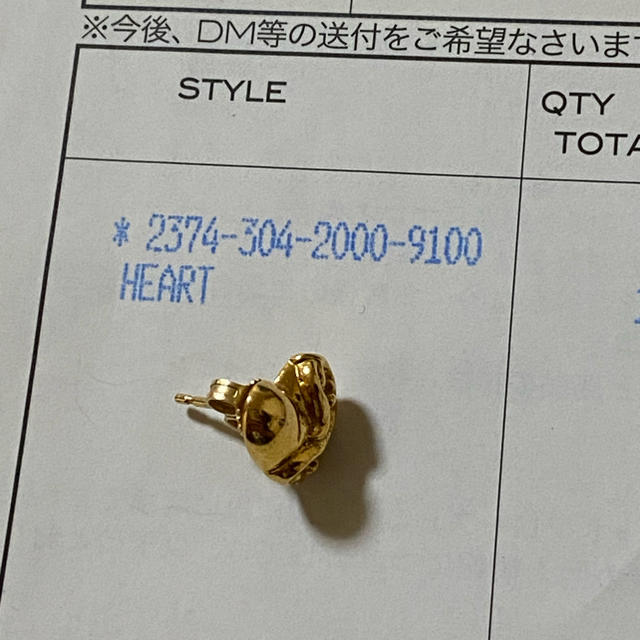 Chrome Hearts(クロムハーツ)のライダー様専用 レディースのアクセサリー(ピアス)の商品写真