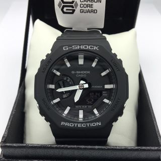 ジーショック(G-SHOCK)のカシオジーショックメンズウォッチ電池で動く黒シンプル税込14,850(腕時計(アナログ))