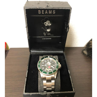 ビームス(BEAMS)のカミキリムシさん専用　beams ミッキー　時計(腕時計)