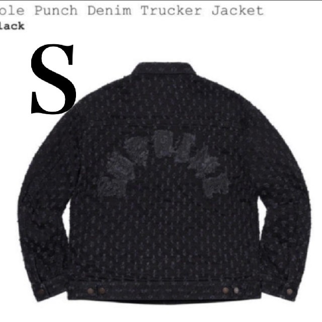 ジャケット/アウターSupreme Hole Punch Denim Trucker Jacket