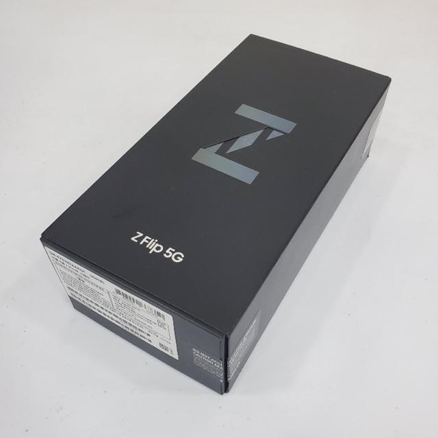 SAMSUNG(サムスン)の【新品、未使用】 SAMSUNG Galaxy Z Flip 5G 256GB スマホ/家電/カメラのスマートフォン/携帯電話(スマートフォン本体)の商品写真