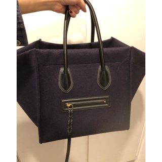 セリーヌ(celine)のangy様専用→CELINE ネイビー　ファントム　バック(トートバッグ)