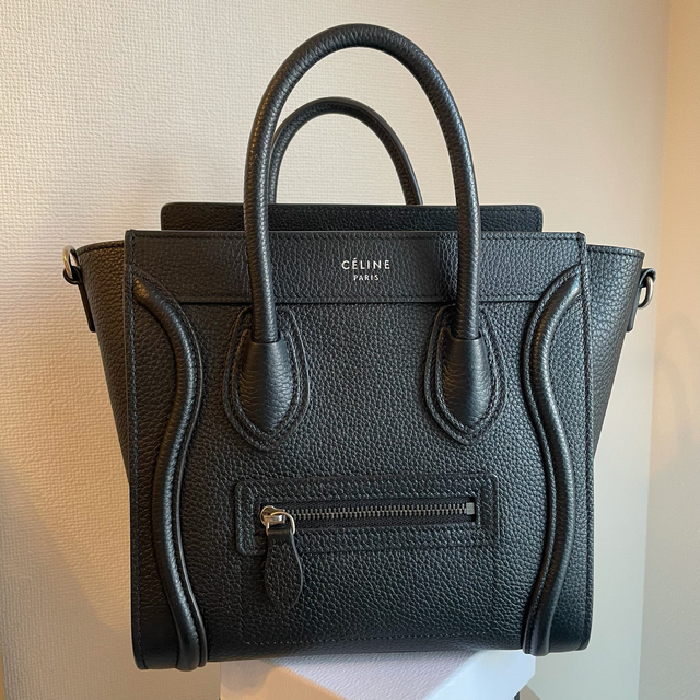 celine(セリーヌ)のCÉLINE ナノ ラゲージ ブラック レディースのバッグ(ハンドバッグ)の商品写真