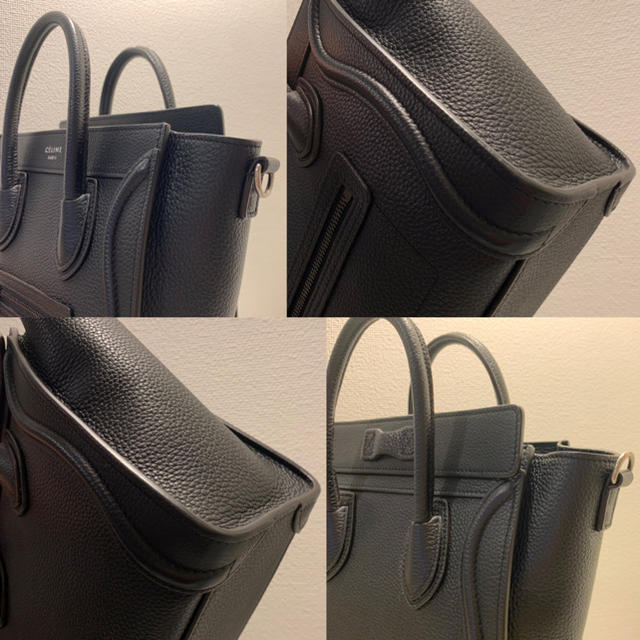 celine(セリーヌ)のCÉLINE ナノ ラゲージ ブラック レディースのバッグ(ハンドバッグ)の商品写真