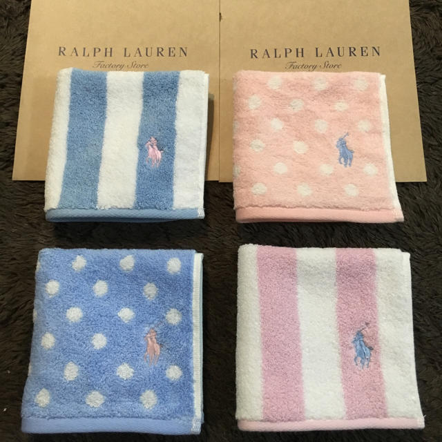 Ralph Lauren(ラルフローレン)のSALE♡ラルフローレン タオルハンカチ レディースのファッション小物(ハンカチ)の商品写真