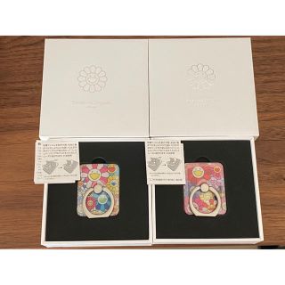 Flower Smartphone Ring 2色セット(その他)