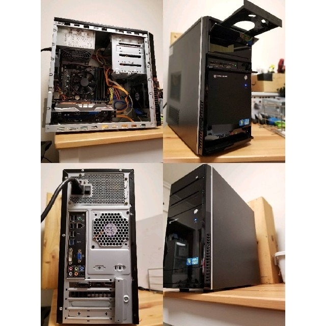 自作ゲーミングPC Core i7 3770 8GB GTX1060 6GBの通販 by リスポーン