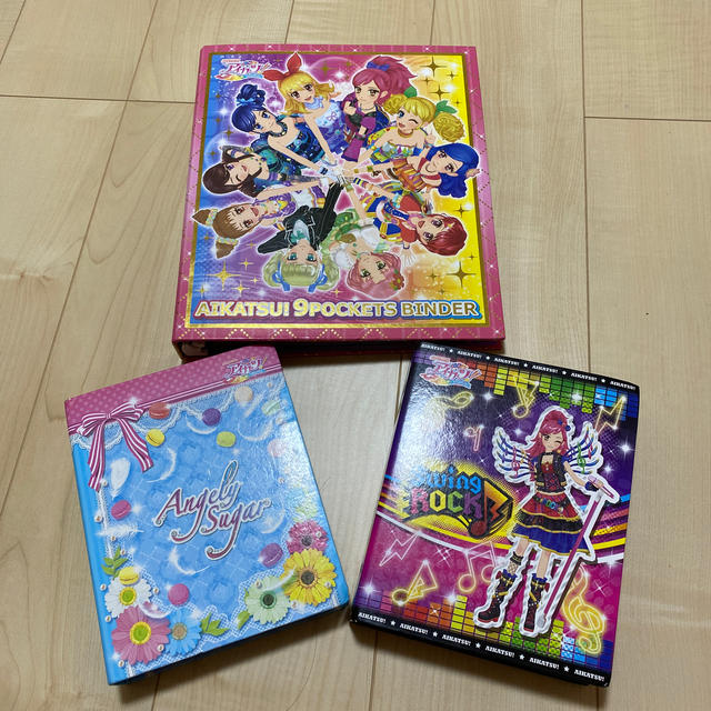 【程度良】アイカツ 初期 カードバインダー ケース コレクションブック