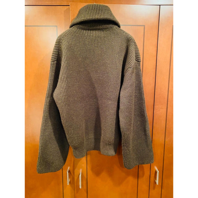 17aw acne ハイネック ハーフジップ プルオーバー ニット セーター