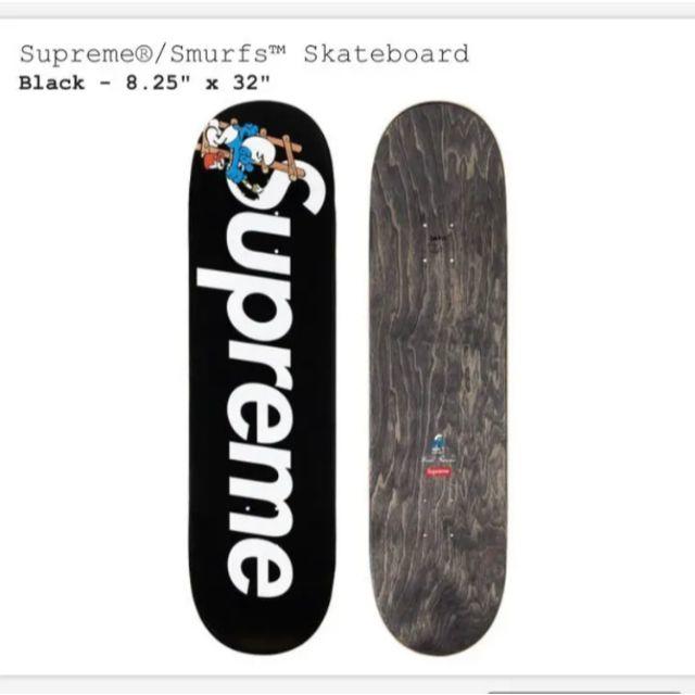 Supreme Smurfs Skateboardファッション小物