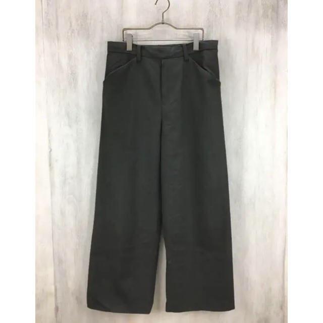 SUNSEA 18AW N.M BRUSHED STRAIGHT PANTS