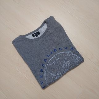 アーペーセー(A.P.C)のA.P.C.　トレーナー　グレー　Sサイズ　メンズ(スウェット)