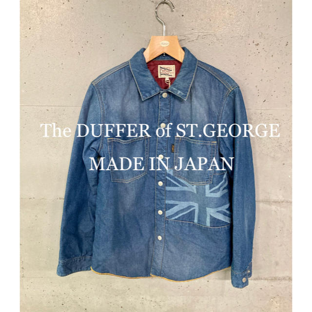 未使用！The DUFFER of ST.GEORGE インディゴ中綿ジャケット