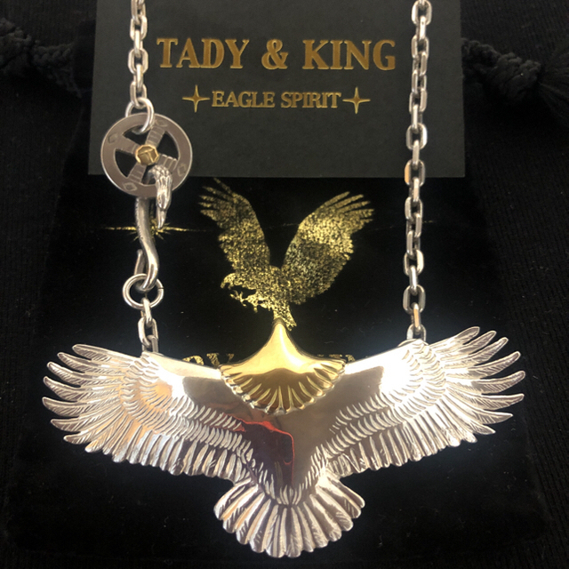 お買い得モデル goro's - タディ&キング TADY&KING タディアンドキング　頭金特大イーグル　K18 ネックレス