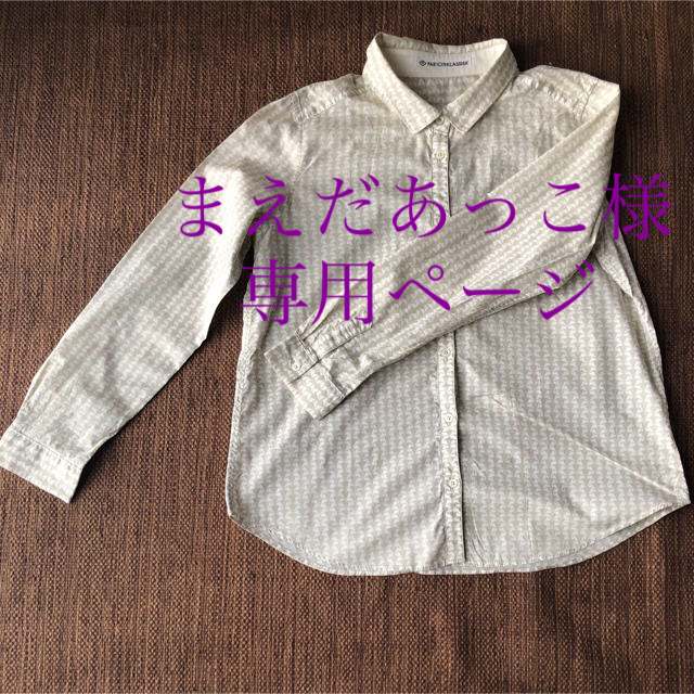 PAR ICI×リバティプリントシャツ レディースのトップス(シャツ/ブラウス(長袖/七分))の商品写真