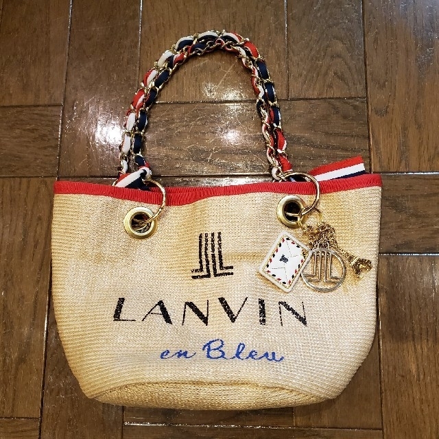 LANVIN en Bleu(ランバンオンブルー)の【あやまさ様確約分】LANVINミニバッグ＆adidas スニーカー レディースのバッグ(ハンドバッグ)の商品写真