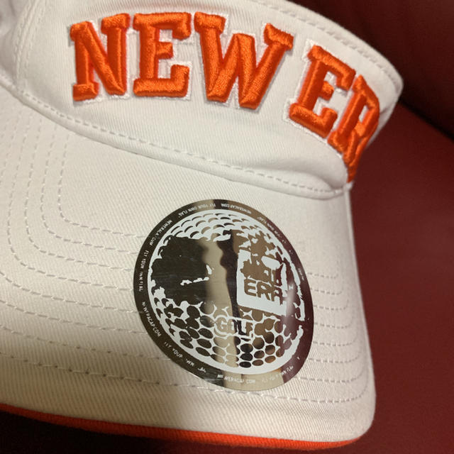 NEW ERA(ニューエラー)のニューエラ NEWERA サンバイザー ゴルフ スポーツ 帽子 キャップ スポーツ/アウトドアのゴルフ(その他)の商品写真