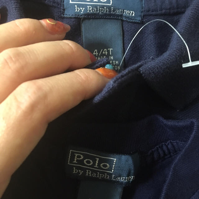 POLO RALPH LAUREN(ポロラルフローレン)の新品ラルフローレン ポロシャツのみ キッズ/ベビー/マタニティのキッズ服男の子用(90cm~)(Tシャツ/カットソー)の商品写真