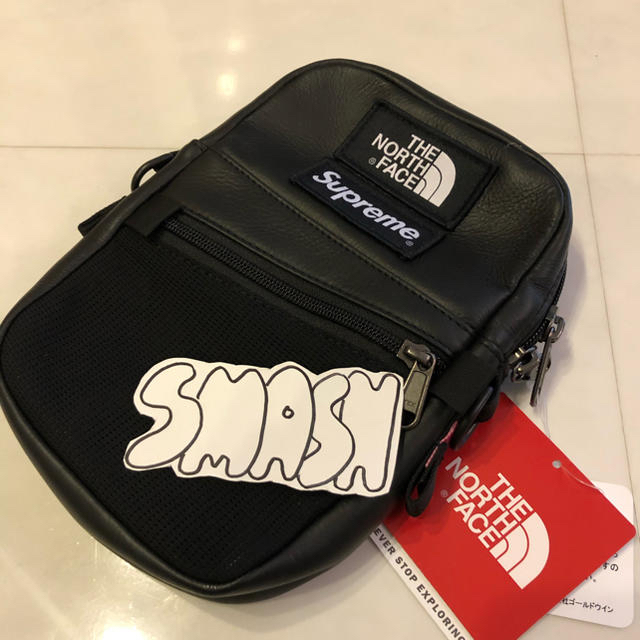 Supreme TNF Leather Shoulder Bag