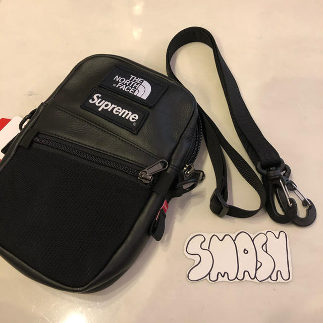 新作再入荷 Supreme - Supreme TNF Leather Shoulder Bagの通販 by SMASH's shop