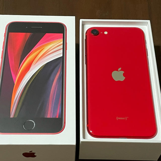 iPhone SE 第2世代 Product RED 128GB SIMフリースマートフォン本体