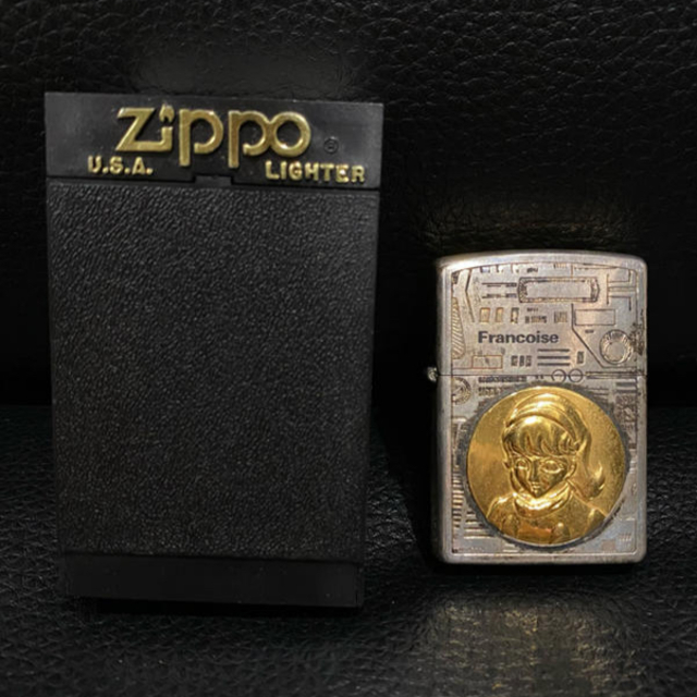 ZIPPO(ジッポー)の【ZIPPO】ジッポー Francoise サイボーグ009 ライター 箱付き メンズのファッション小物(タバコグッズ)の商品写真