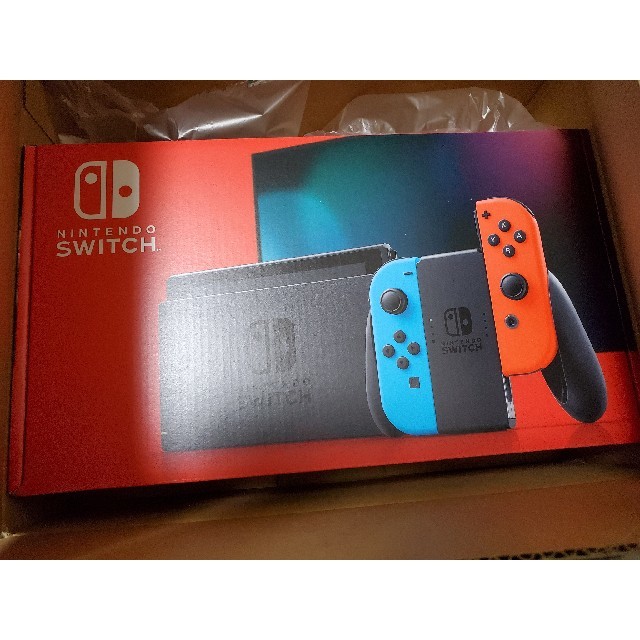 新品未開封　ニンテンドースイッチ本体　ネオン