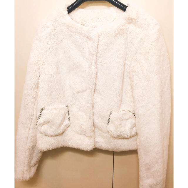Nina mew - もこもこジャケットの通販 by shop｜ニーナミュウならラクマ