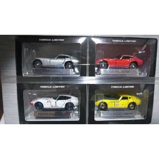 トミー(TOMMY)のトミカリミテッド  トヨタ2000GT  4台セット(ミニカー)