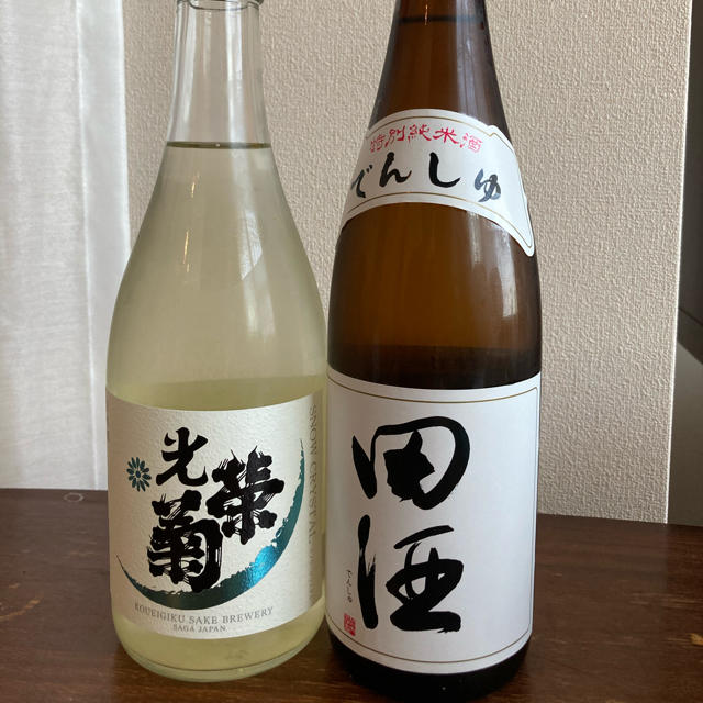 光栄菊スノウクリスタル　田酒