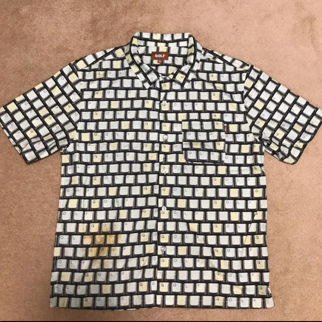 golf wang button up keyboard Lサイズ メンズのトップス(シャツ)の商品写真