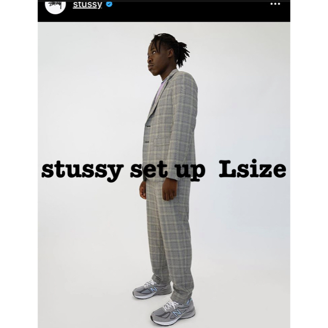 stussy bryan sports jacket pants set up