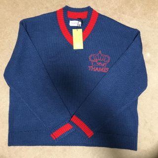 シュプリーム(Supreme)のthames mmxx p.g knit xlサイズ(ニット/セーター)