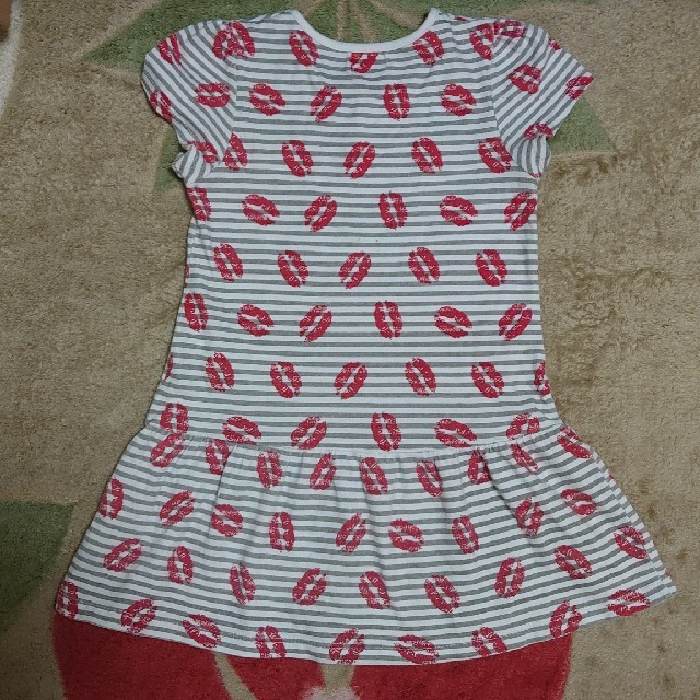 ANAP Kids(アナップキッズ)のANAPキッズ リップワンピース キッズ/ベビー/マタニティのキッズ服女の子用(90cm~)(ワンピース)の商品写真