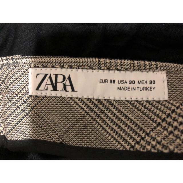 ZARA(ザラ)の4WAY コンフォートニット チェック柄 スーツパンツ MBリコメンド メンズのパンツ(スラックス)の商品写真