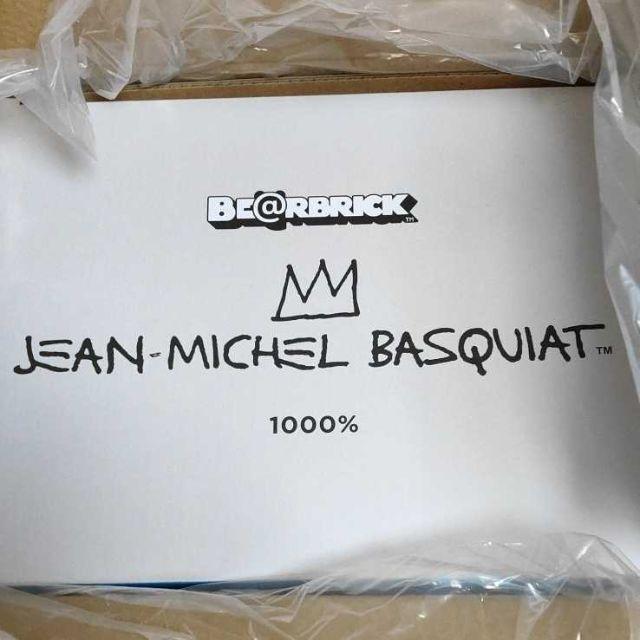 新品 BE@RBRICK JEAN-MICHEL BASQUIAT 1000％ エンタメ/ホビーのフィギュア(その他)の商品写真