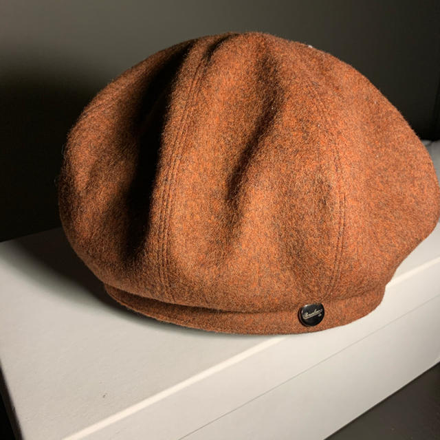 美品☆Borsalino ボルサリーノ ベレー帽 ベージュ 57-