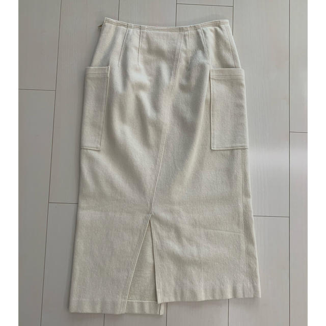 Noble(ノーブル)のNOBLE♡白スカート レディースのスカート(ひざ丈スカート)の商品写真