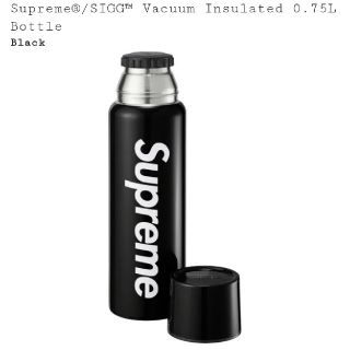 シュプリーム(Supreme)のSupreme SIGG Vacuum Insulated Bottle 黒(水筒)