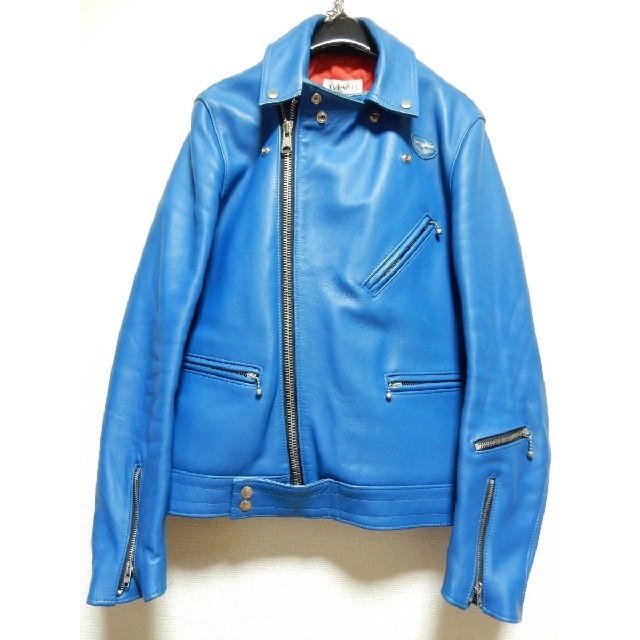 Lewis Leathers - 生産停止カラーブルー!タイトフィット&着丈 Lewis Leathers - 生産停止カラーブルー!タイトフィット&着丈
