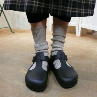 ビルケンシュトック(BIRKENSTOCK)の未使用品 ビルケンシュトック PARIS パリ 38 ブラック レザー(サンダル)