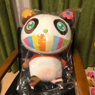 モマ(MOMA)の【悠那様専用】村上隆　パンダぬいぐるみ　Lサイズ(キャラクターグッズ)