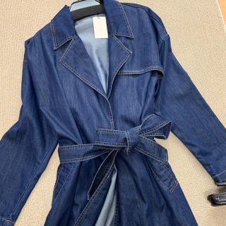 シーシークロス(C.C.†CROSS)の新品　シーシークロス　デニム地　トレンチコート　M(トレンチコート)