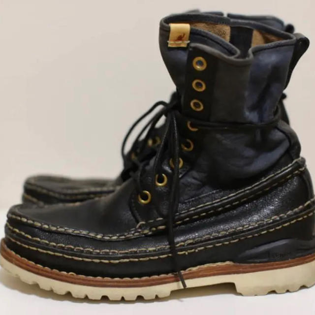 15SS visvimレザー GRIZZLY BOOTS 限定 定価14万円