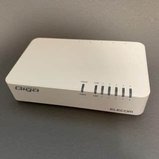 エレコム(ELECOM)のスイッチングハブ(OA機器)