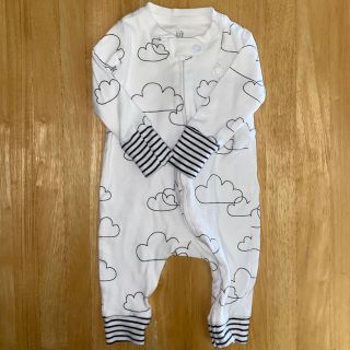 ベビーギャップ(babyGAP)のBaby GAP 0-3months ロンパース　新生児(ロンパース)