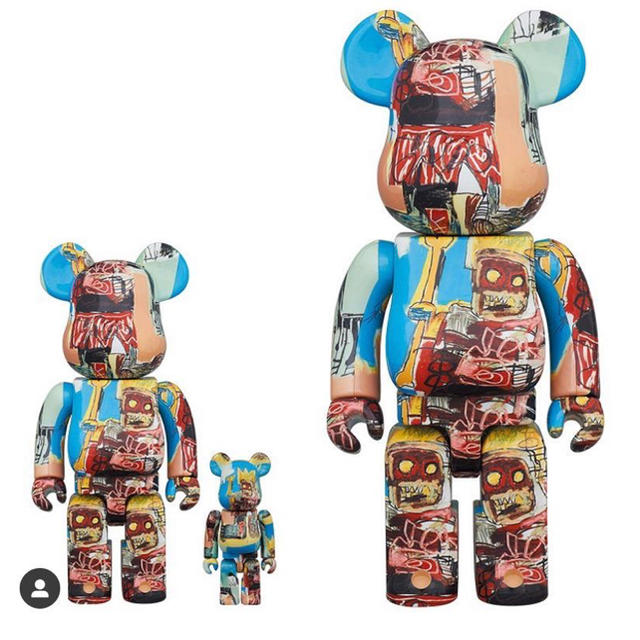 BE@RBRICK JEAN-MICHEL BASQUIAT #6