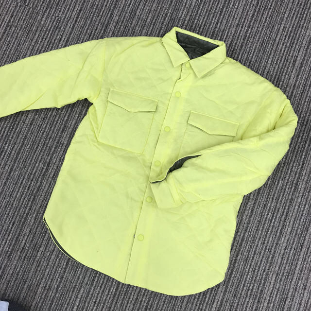 リバーシブル　2WAY シャツ型ブルゾン メンズのジャケット/アウター(ブルゾン)の商品写真