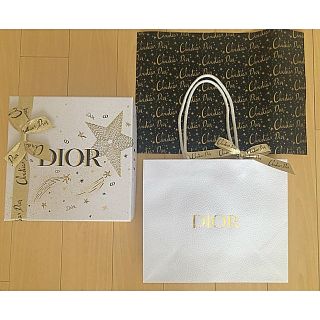 ディオール Christian Dior クリスマスコフレ ショッパーの通販 12点 クリスチャンディオールのレディースを買うならラクマ